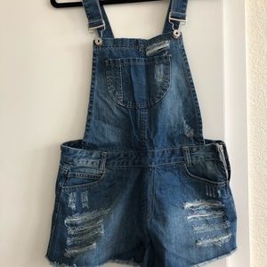 Misguided overalls size 8 NWT